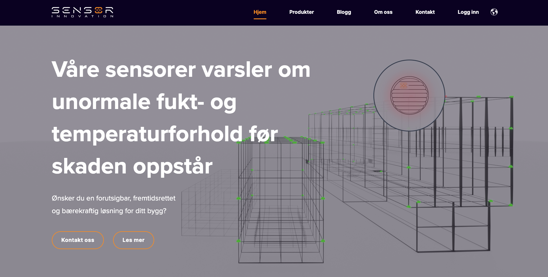 Homepage Sensor Innovation